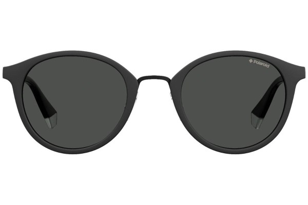 Okulary przeciwsłoneczne Polaroid PLD2091/S 003/M9 Polarized Okrągłe Czarne