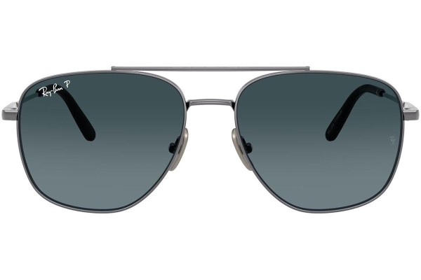 Слънчеви очила Ray-Ban RB8097 165/S3 Пилотни Сребърна