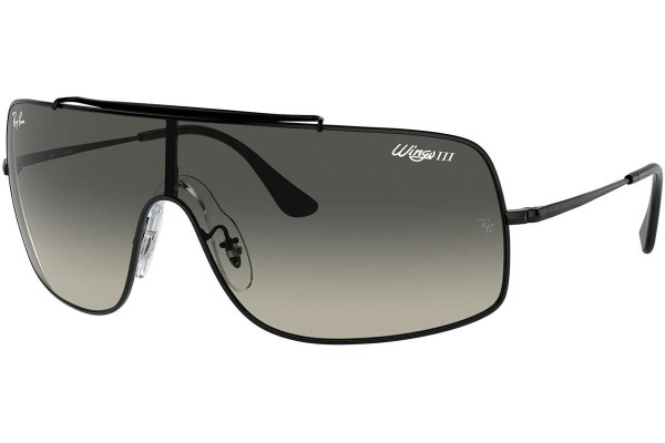 Okulary przeciwsłoneczne Ray-Ban RB3897 002/11 Kwadratowe Czarne