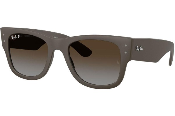 Слънчеви очила Ray-Ban RB4840S 6124T5 Polarized Квадратни Кафява