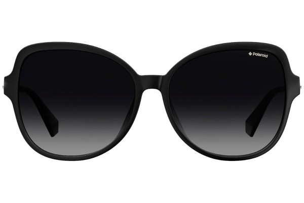 Okulary przeciwsłoneczne Polaroid PLD4088/F/S 807/WJ Polarized Oversize Czarne