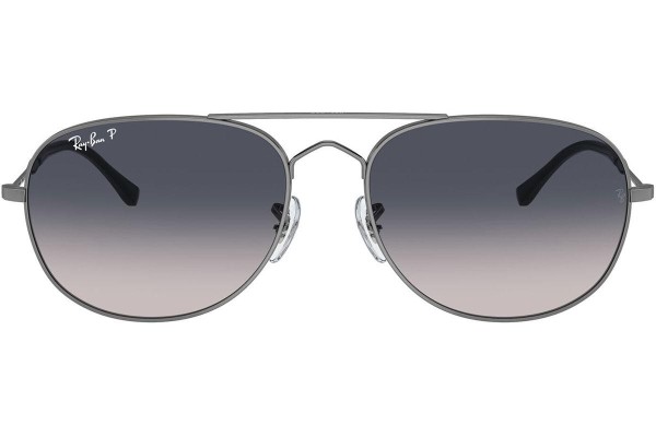 Слънчеви очила Ray-Ban RB3735 004/78 Polarized Пилотни Сива