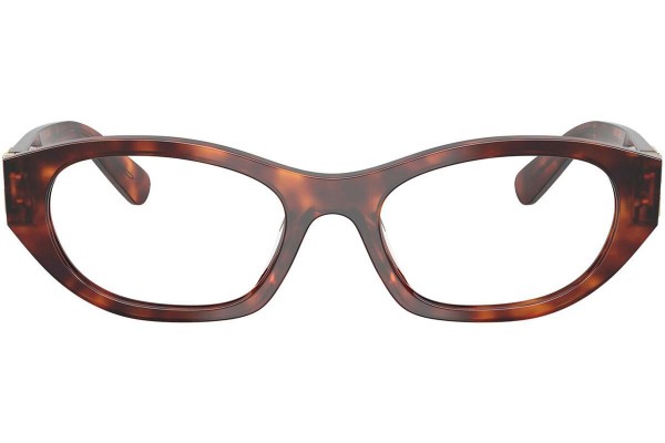 Okulary korekcyjne Miu Miu MU03WV 21C1O1 Prostokątne Havana