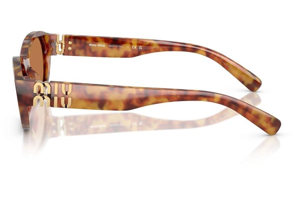 Okulary przeciwsłoneczne Miu Miu MUA03S 10L10I Prostokątne Havana