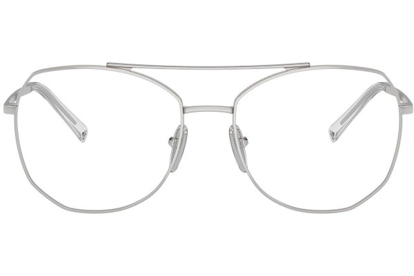 Okulary korekcyjne Prada PRA58V 1BC1O1 Pilotki (Aviator) Srebrne