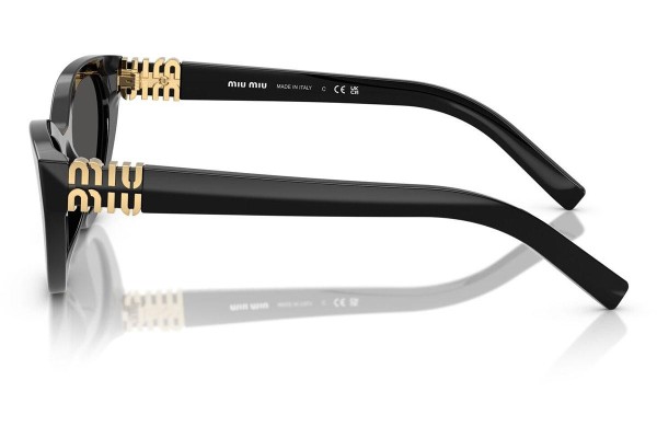 Okulary przeciwsłoneczne Miu Miu MUA04S 16K08Z Kocie oczy Czarne