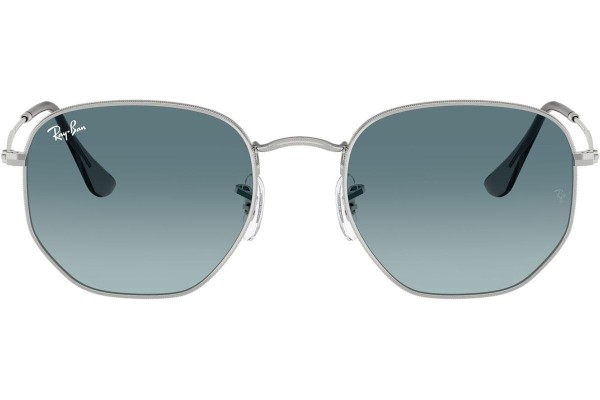 Слънчеви очила Ray-Ban Hexagonal RB3548N 003/3M Заоблени Сребърна