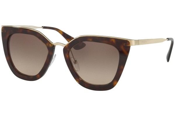 Okulary przeciwsłoneczne Prada PR53SS 2AU3D0 Kocie oczy Havana