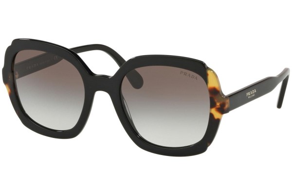 Okulary przeciwsłoneczne Prada PR16US 3890A7 Oversize Czarne