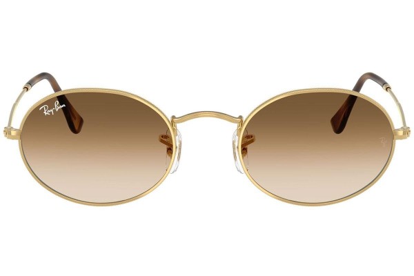 Слънчеви очила Ray-Ban Oval RB3547 001/51 Tiny Златна