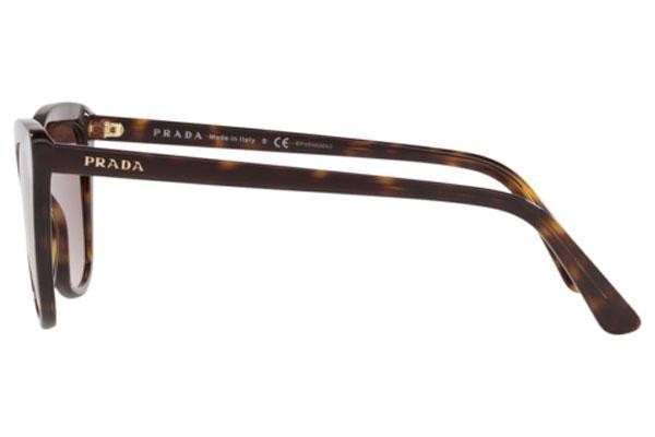 Okulary przeciwsłoneczne Prada PR01VS 2AU6S1 Kocie oczy Havana
