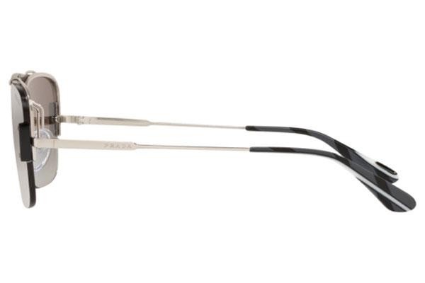Okulary przeciwsłoneczne Prada PR56VS 1BC4S1 Kwadratowe Srebrne