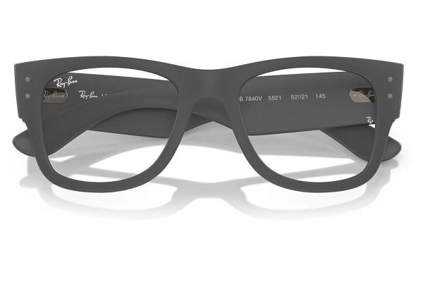 Okulary korekcyjne Ray-Ban RX7840V 5521 Kwadratowe Szare