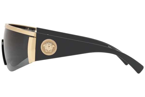 Okulary przeciwsłoneczne Versace VE2197 100087 Pojedyncze | Shield Złote