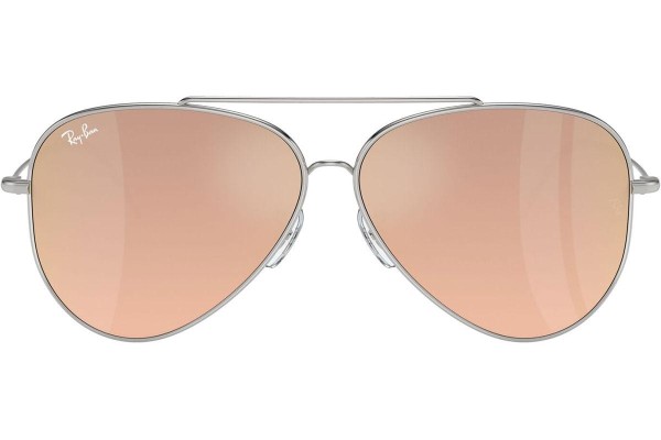 Okulary przeciwsłoneczne Ray-Ban Aviator Reverse RBR0101S 003/2O Pilotki (Aviator) Srebrne