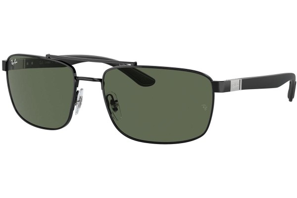 Слънчеви очила Ray-Ban RB3737 002/71 Правоъгълни Черна