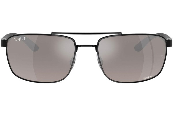 Zonnebril Ray-Ban RB3737CH 002/5J Polarized Rechthoekige Zwart