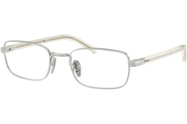 Okulary korekcyjne Prada PRB54V 1BC1O1 Prostokątne Srebrne