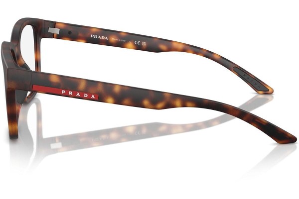 Okulary korekcyjne Prada Linea Rossa PS05QV 17X1O1 Kwadratowe Havana