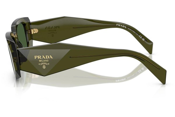 Ochelari de soare Prada PR17WS 19Z1I0 Dreptunghiulari Verzi