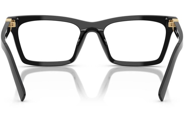 Okulary korekcyjne Miu Miu MU04WV 16K1O1 Kwadratowe Czarne