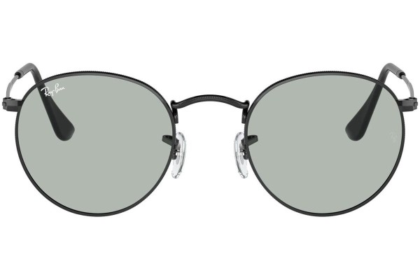 Okulary przeciwsłoneczne Ray-Ban Round Metal RB3447 002/R5 Okrągłe Czarne