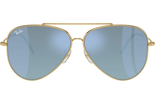 Aurinkolasit Ray-Ban Aviator Reverse RBR0101S 001/GA Pilotti Kulta