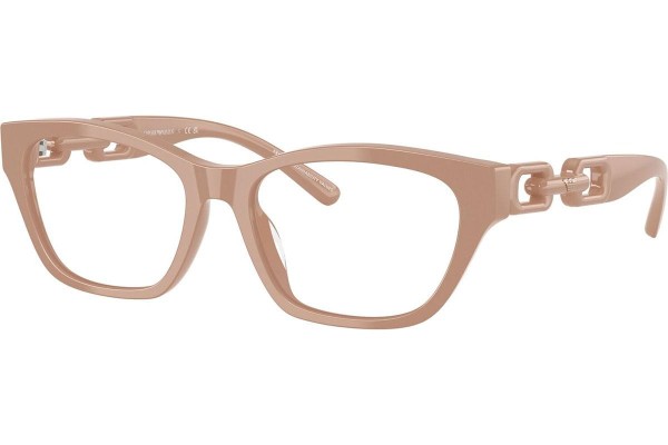 Okulary korekcyjne Emporio Armani EA3223U 5146 Kocie oczy Brązowe