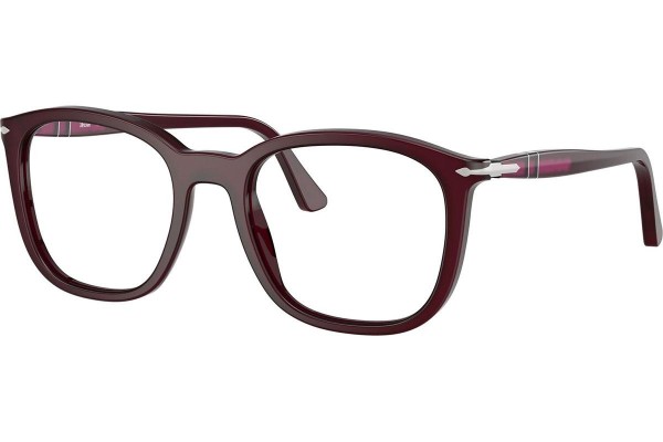 Okulary korekcyjne Persol PO3355V 1216 Kwadratowe Czerwone