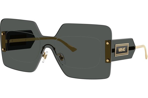Sunglasses Versace VE2277 100287 Kwadratowe Szare Sunglasses Versace VE2277 100287 Kwadratowe Szare