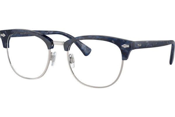 Okulary korekcyjne Polo Ralph Lauren PH2277 6183 Browline Niebieskie