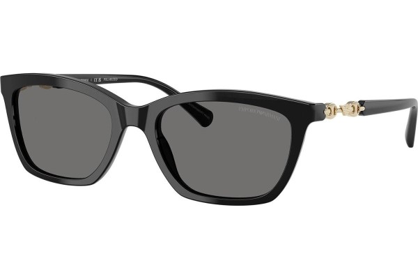 Слънчеви очила Emporio Armani EA4238 501781 Polarized Квадратни Черна