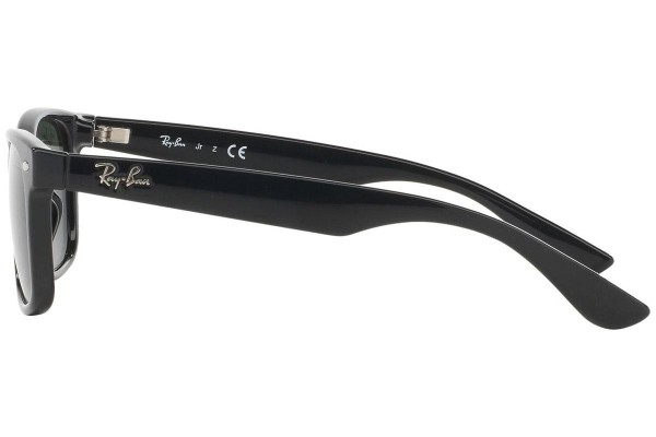 Okulary przeciwsłoneczne Ray-Ban Junior New Wayfarer Junior RJ9052S 100/71 Kwadratowe Czarne