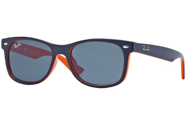 Okulary przeciwsłoneczne Ray-Ban Junior New Wayfarer Junior RJ9052S 178/80 Kwadratowe Niebieskie