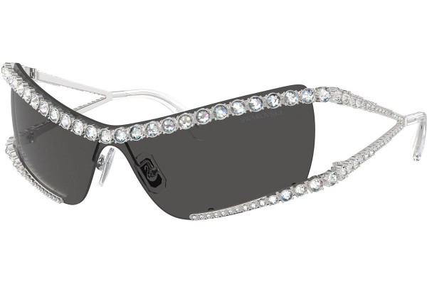 Слънчеви очила Swarovski SK7022 400187 Око на котка Сребърна