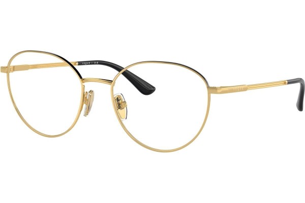 Okulary korekcyjne Vogue Eyewear VO4306 280 Okrągłe Złote