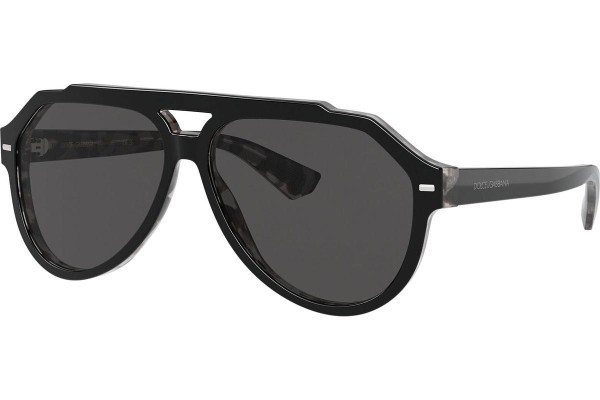 Слънчеви очила Dolce & Gabbana DG4452F 340387 Пилотни Черна