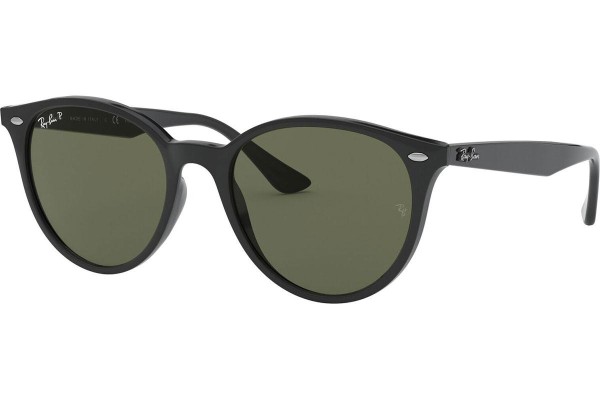 Слънчеви очила Ray-Ban RB4305F 601/9A Polarized Око на котка Черна