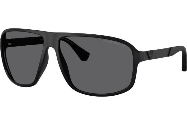 Слънчеви очила Emporio Armani EA4029 5001T3 Polarized Пилотни Черна