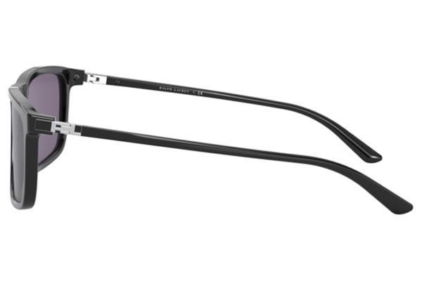 Okulary przeciwsłoneczne Ralph Lauren RL8182 50011A Kwadratowe Czarne
