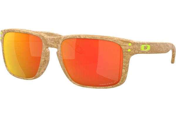 Слънчеви очила Oakley Holbrook OO9102 9102Y8 Polarized Квадратни Бежова