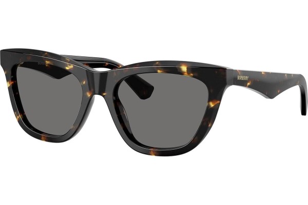 Okulary przeciwsłoneczne Burberry BE4435 410681 Polarized Kwadratowe Havana