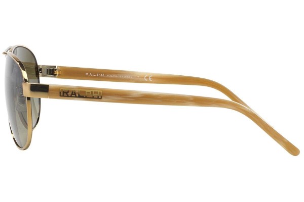 Okulary przeciwsłoneczne Ralph by Ralph Lauren RA4004 101/13 Pilotki (Aviator) Złote