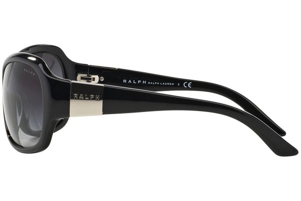 Okulary przeciwsłoneczne Ralph by Ralph Lauren RA5005 501/11 Owalne Czarne