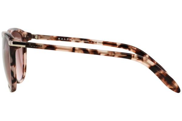 Okulary przeciwsłoneczne Ralph by Ralph Lauren RA5160 111614 Kocie oczy Brązowe