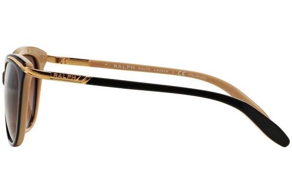 Napszemüvegek Ralph by Ralph Lauren RA5203 1090T5 Polarized Cat Eye Fekete