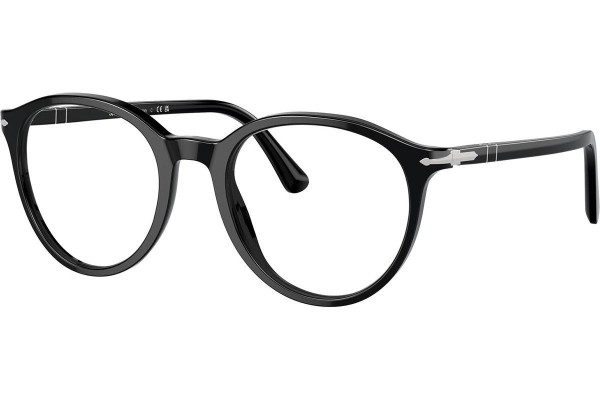 Briller Persol PO3353V 95 Rund Sort