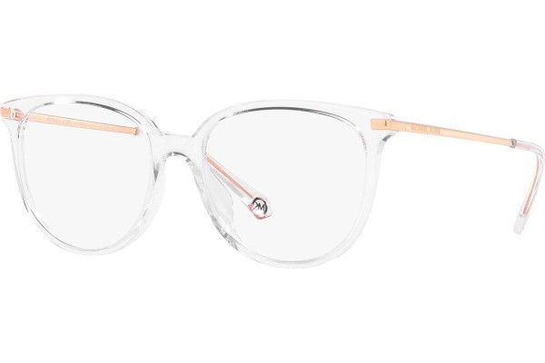 Okulary korekcyjne Michael Kors Westport MK4106U 3255 Okrągłe Przezroczyste