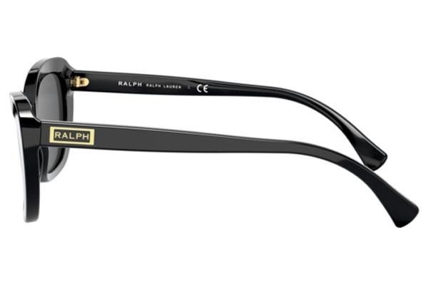 Okulary przeciwsłoneczne Ralph by Ralph Lauren RA5264 500187 Kocie oczy Czarne