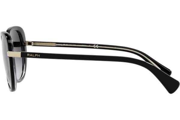 Okulary przeciwsłoneczne Ralph by Ralph Lauren RA5277 59418G Kocie oczy Czarne